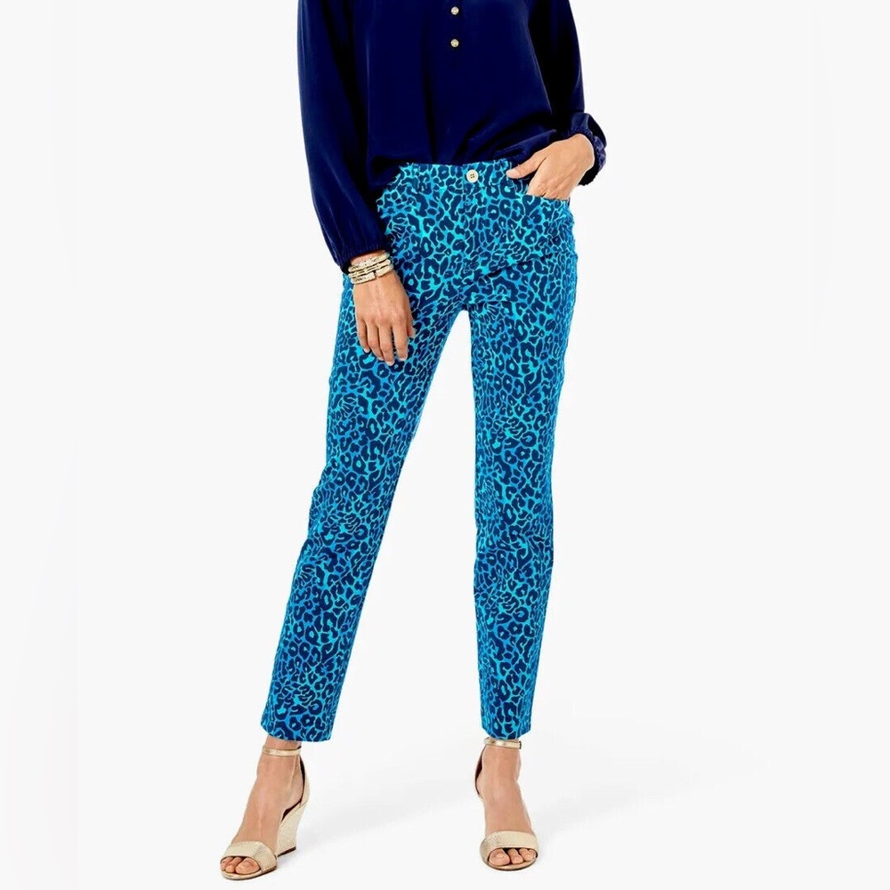 NWT Size 16 Lilly Pulitzer Kelly Stretch Pants